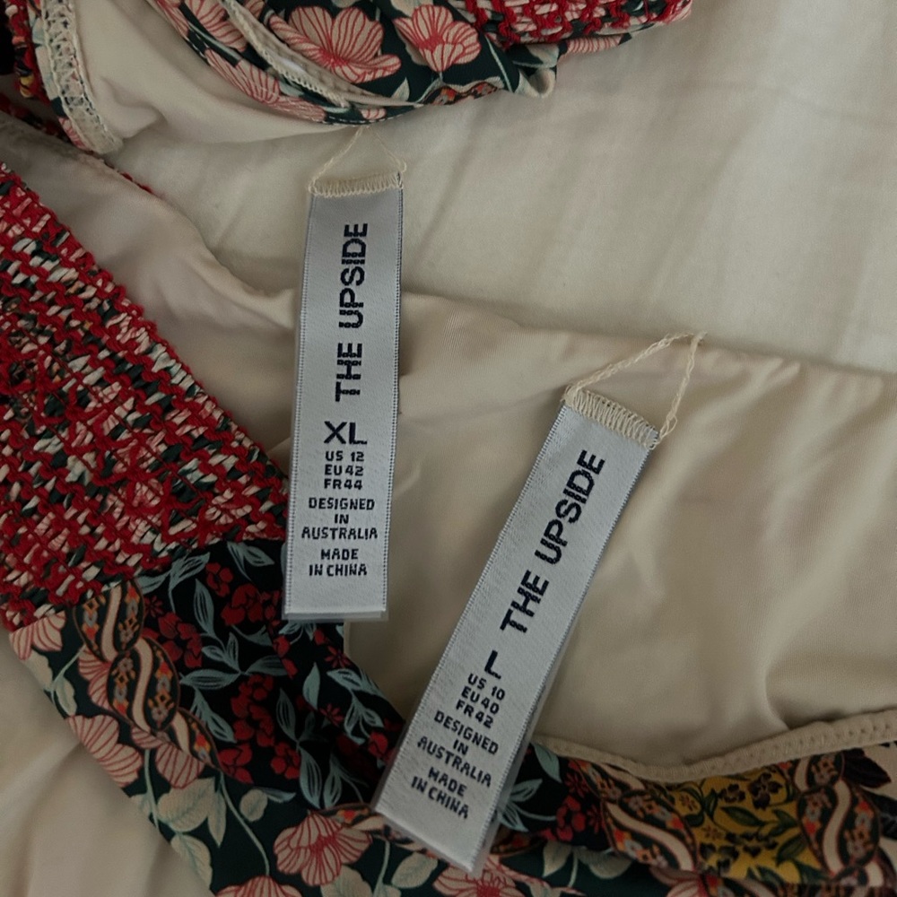 The Upside Multi Patterned Bikini Nwot - image 5